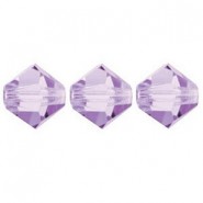 Preciosa MC Bicone 3mm beads Violet 20310